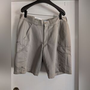Worldwide Sportsman Men's Tan Cargo Tactical Shorts Size 38